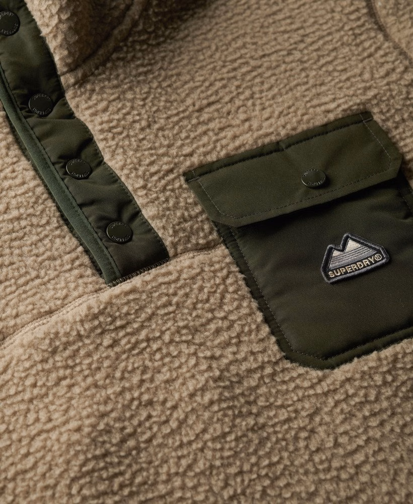 Fleece Fuji Popper Neck