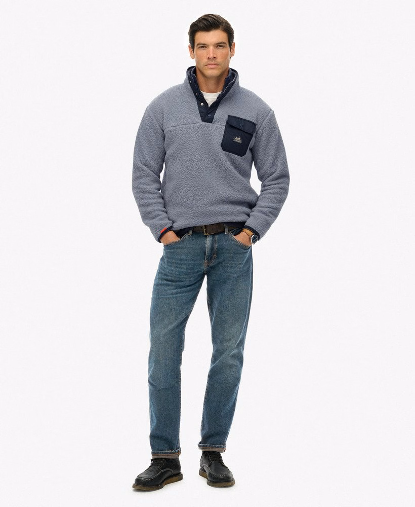 Fleece Fuji Popper Neck