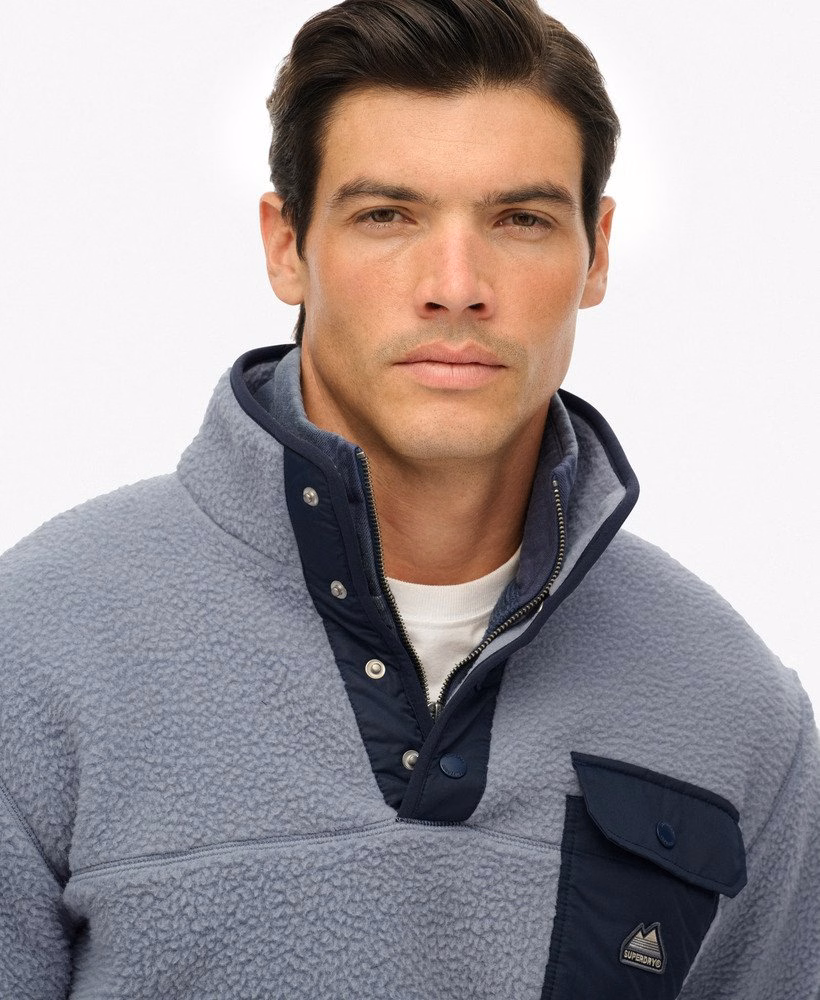 Fleece Fuji Popper Neck