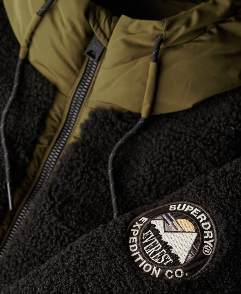 jaqueta híbrida everest bomber em cinza mescladojaffa