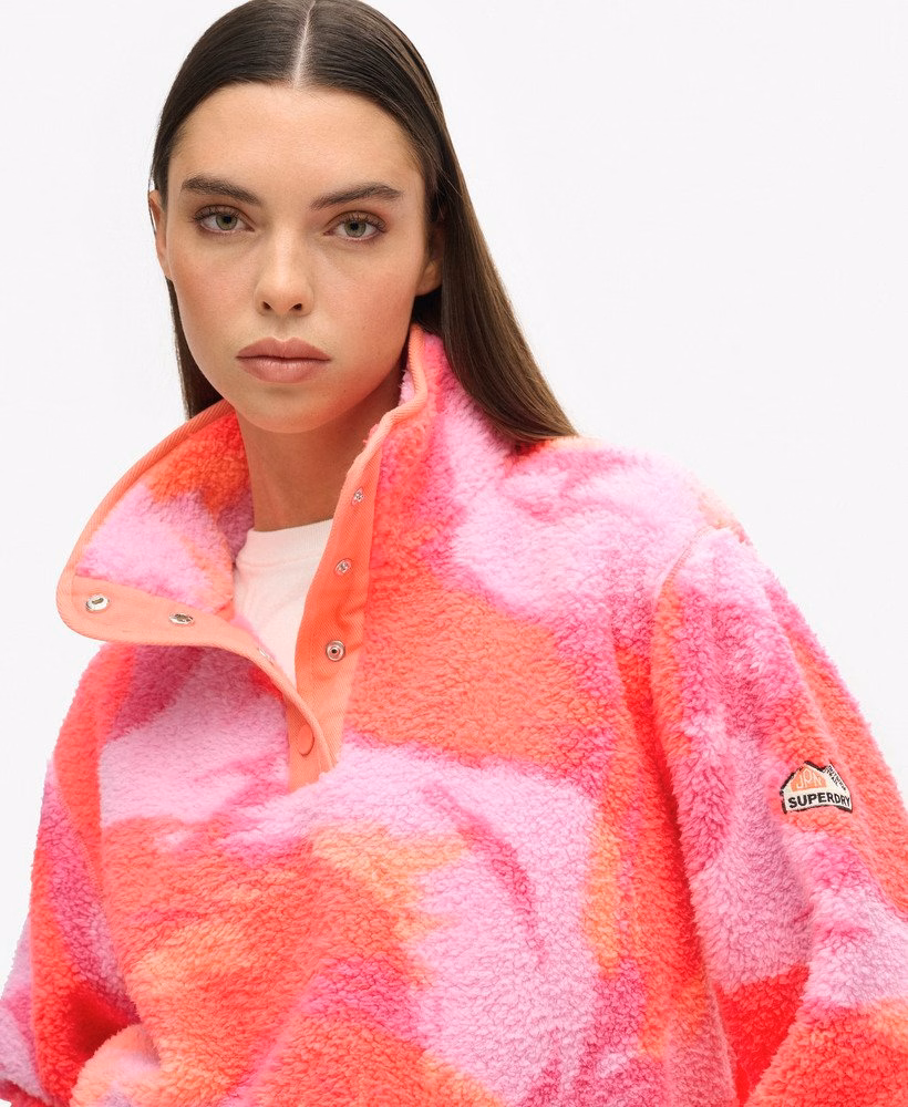 Teddy Fleece estampado super macio