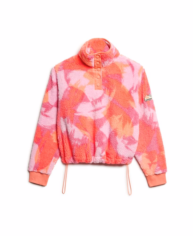 Teddy Fleece estampado super macio