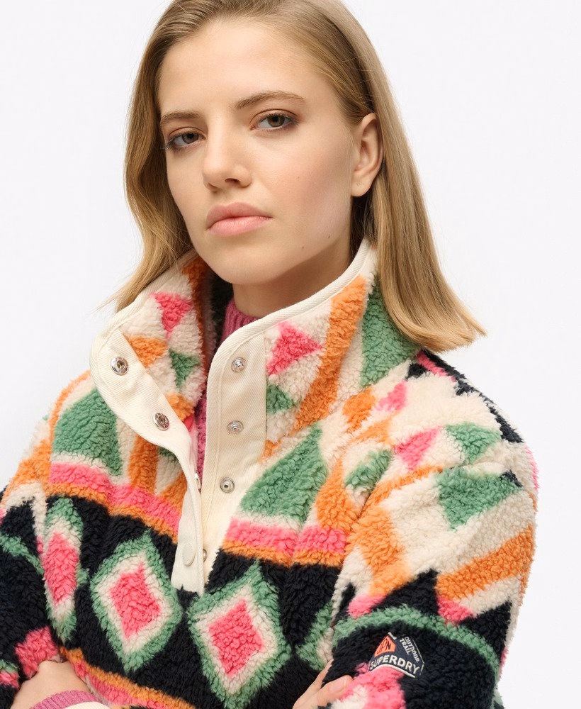 Teddy Fleece estampado super macio