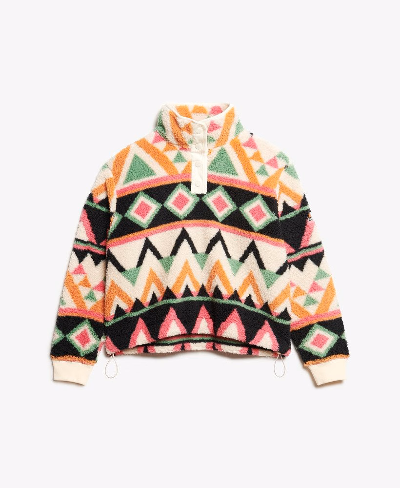 Teddy Fleece estampado super macio