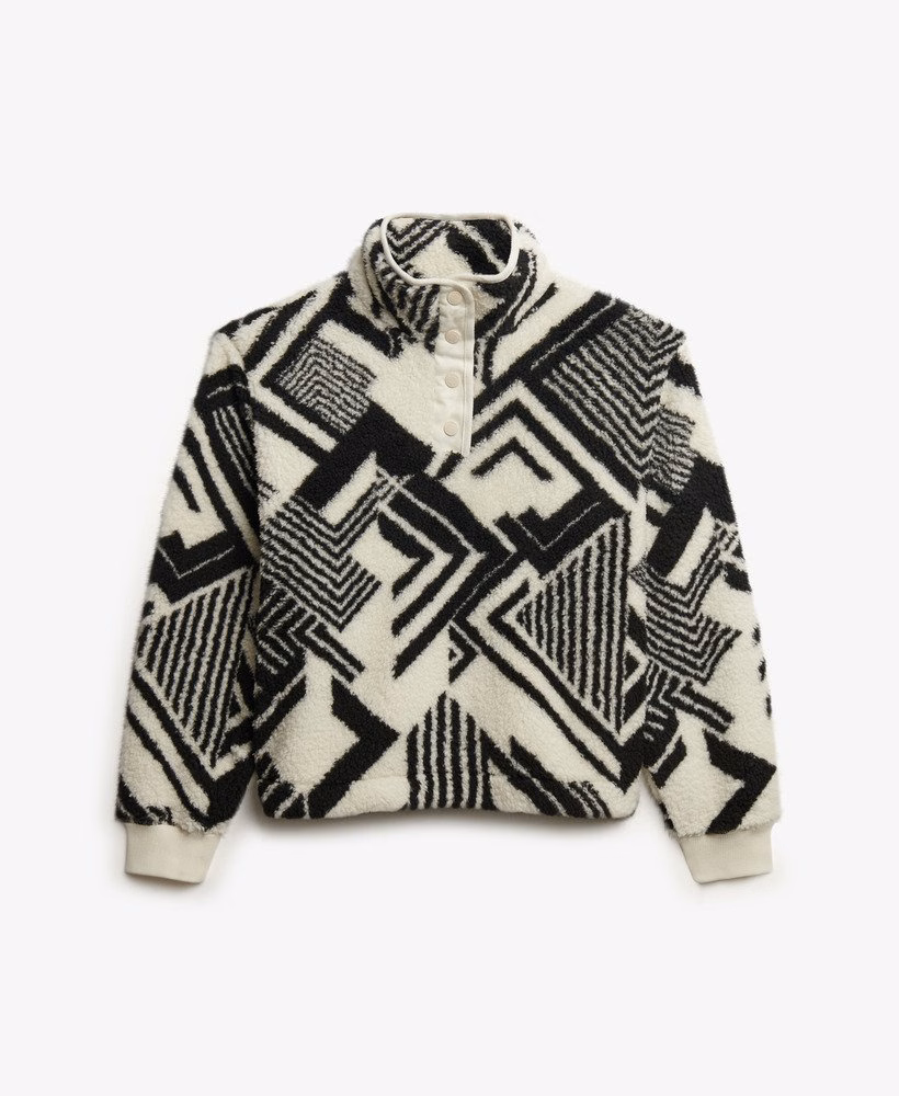 Teddy Fleece estampado super macio