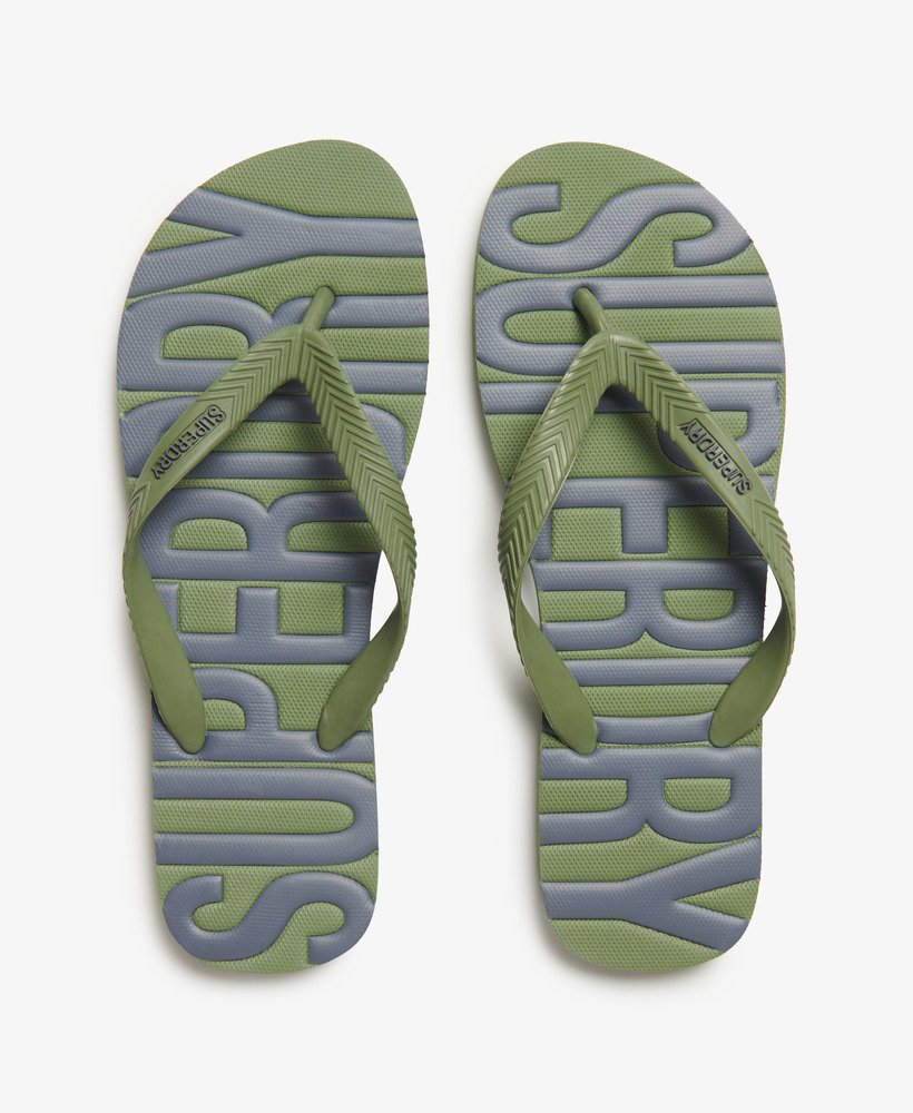 chinelo vintage na cor cáqui oliva