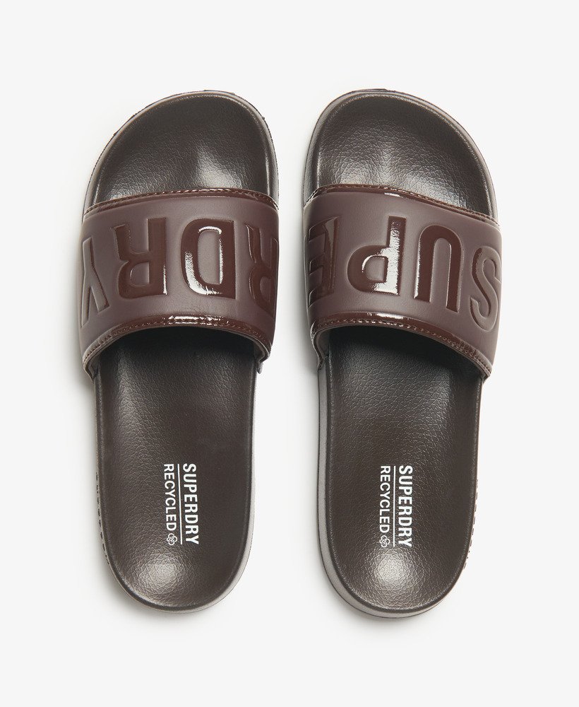 toldos core pool sliders em marrom carvalho escuro