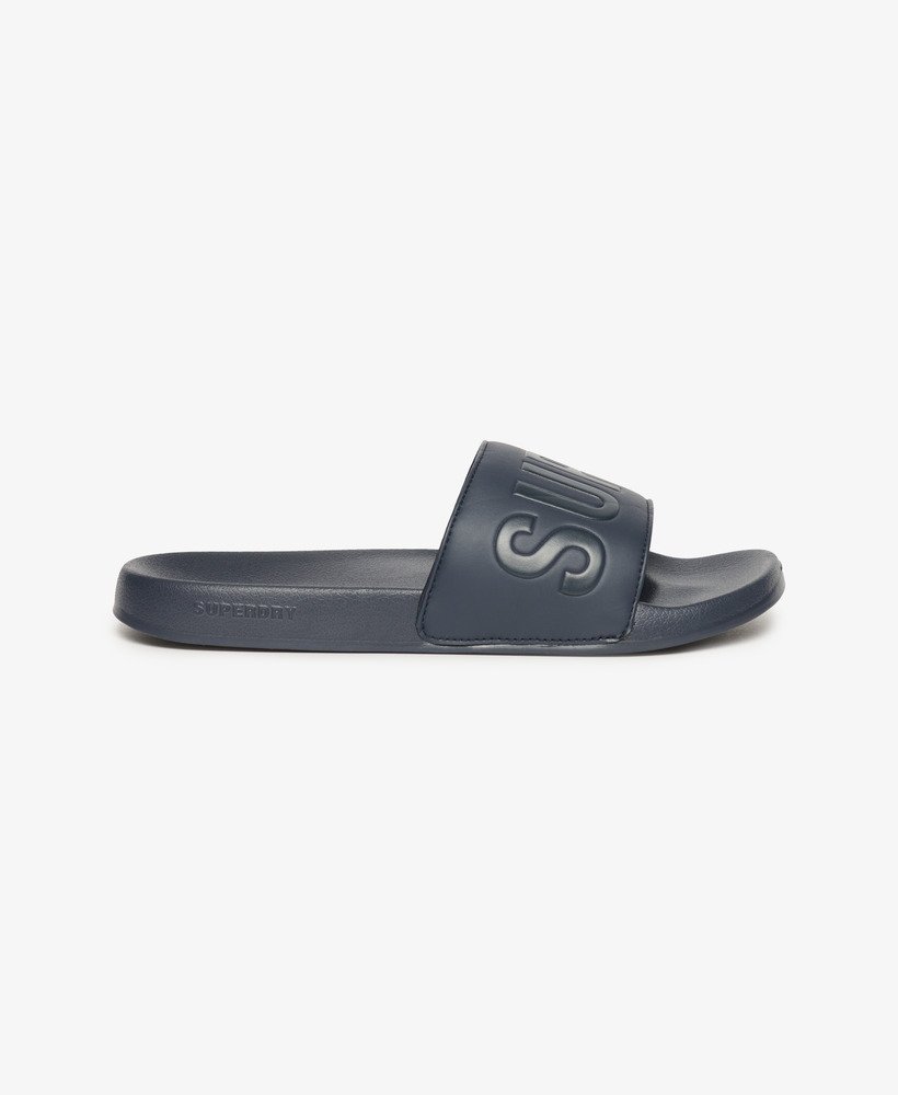 sandálias vegan core para piscina na cor azul marinho escuroazul marinho escuro