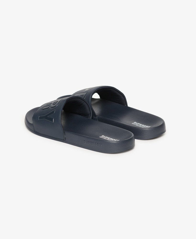 sandálias vegan core para piscina na cor azul marinho escuroazul marinho escuro