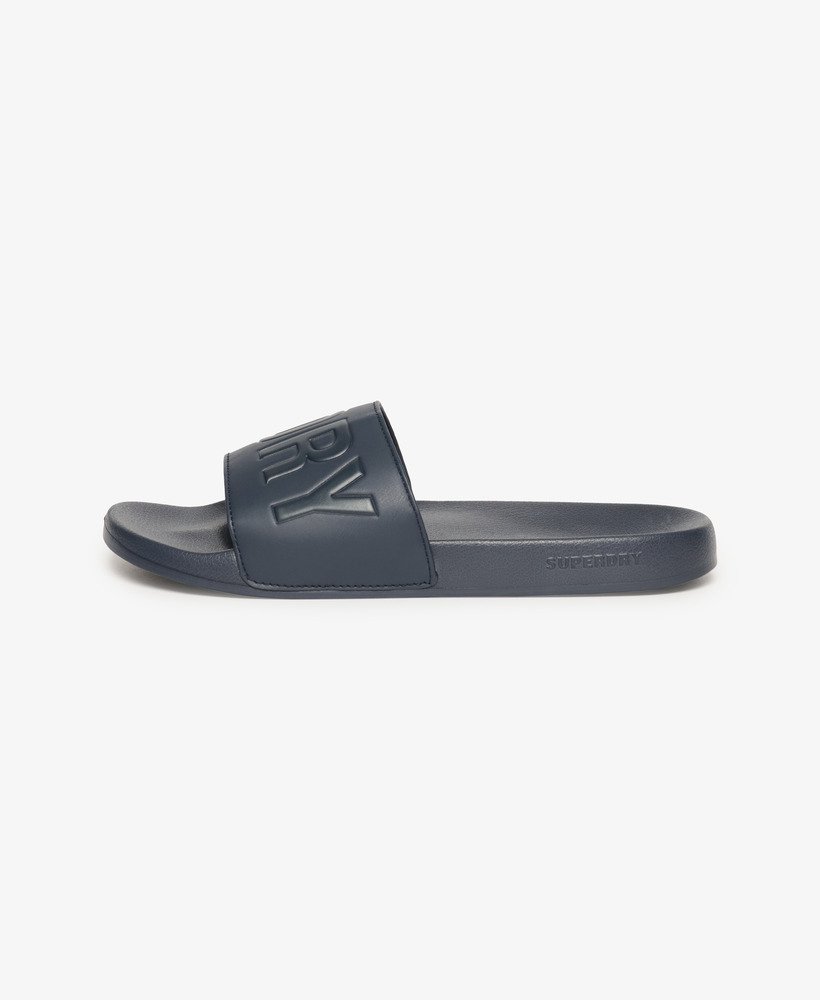 sandálias vegan core para piscina na cor azul marinho escuroazul marinho escuro
