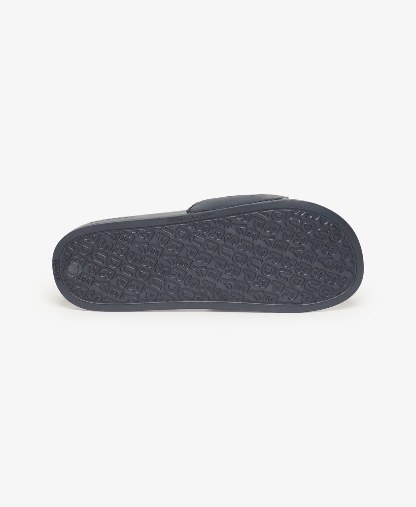 sandálias vegan core para piscina na cor azul marinho escuroazul marinho escuro