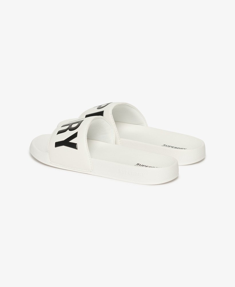 sliders de piscina vegan core na cor Ópticapreto