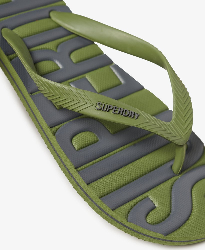 chinelo de dedo vegano vintage na cor cáqui oliva