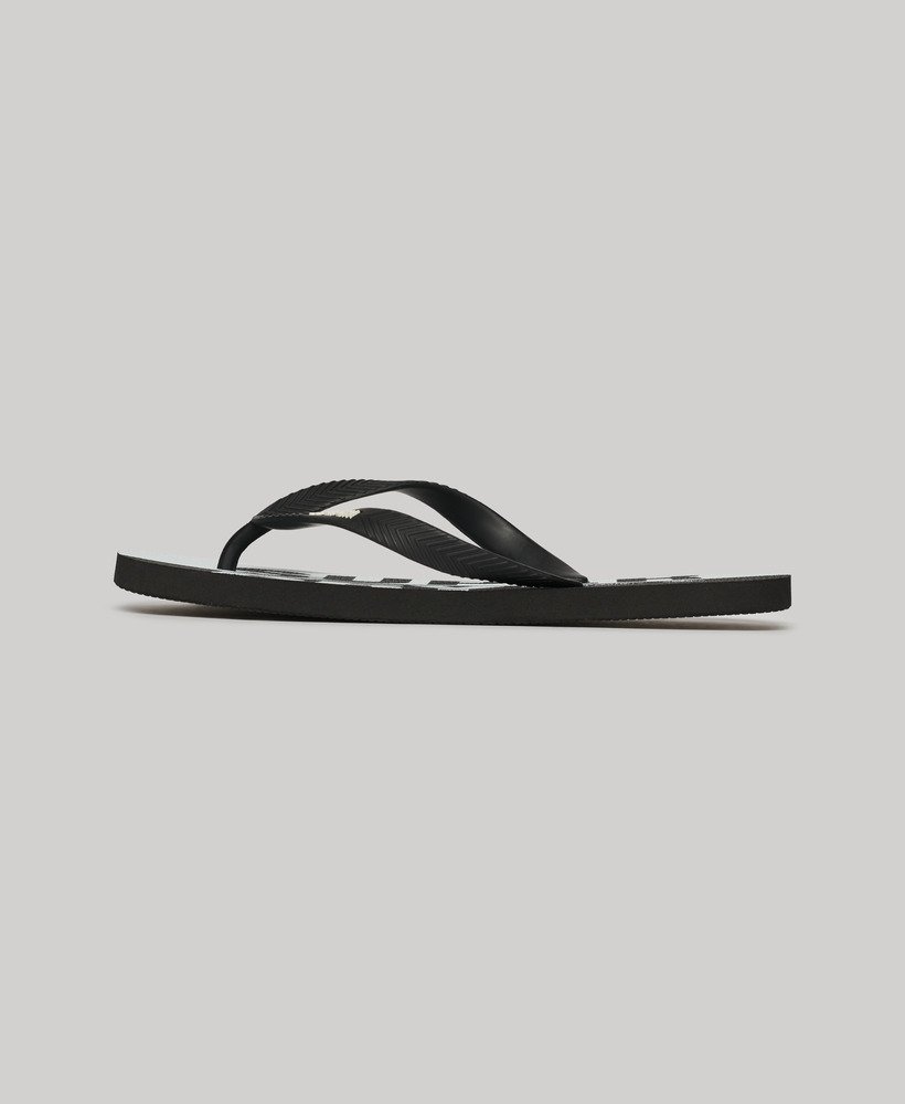 chinelo vegano com logo na cor Ópticapreto