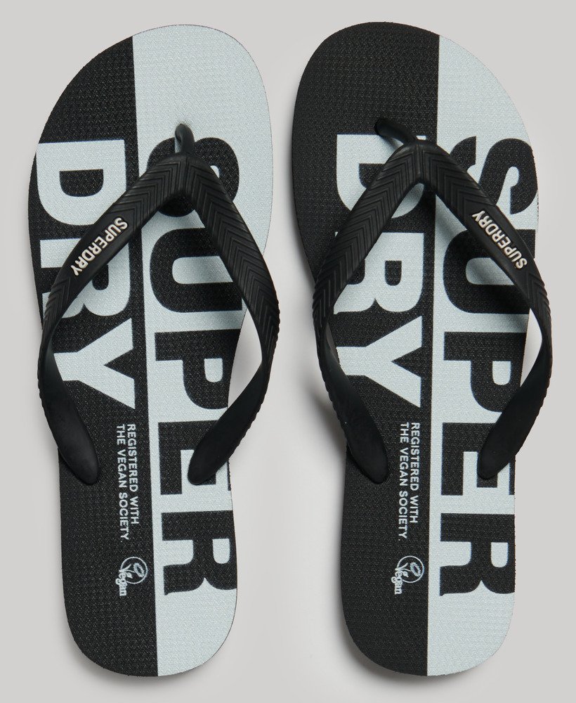 chinelo vegano com logo na cor Ópticapreto