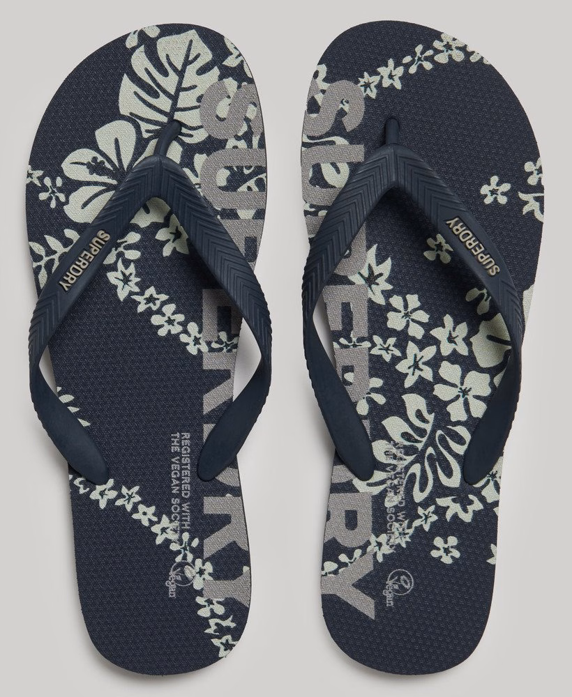 Chinelo com logotipo