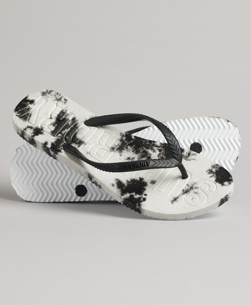chinelo tie dye com estampa tie dye mono