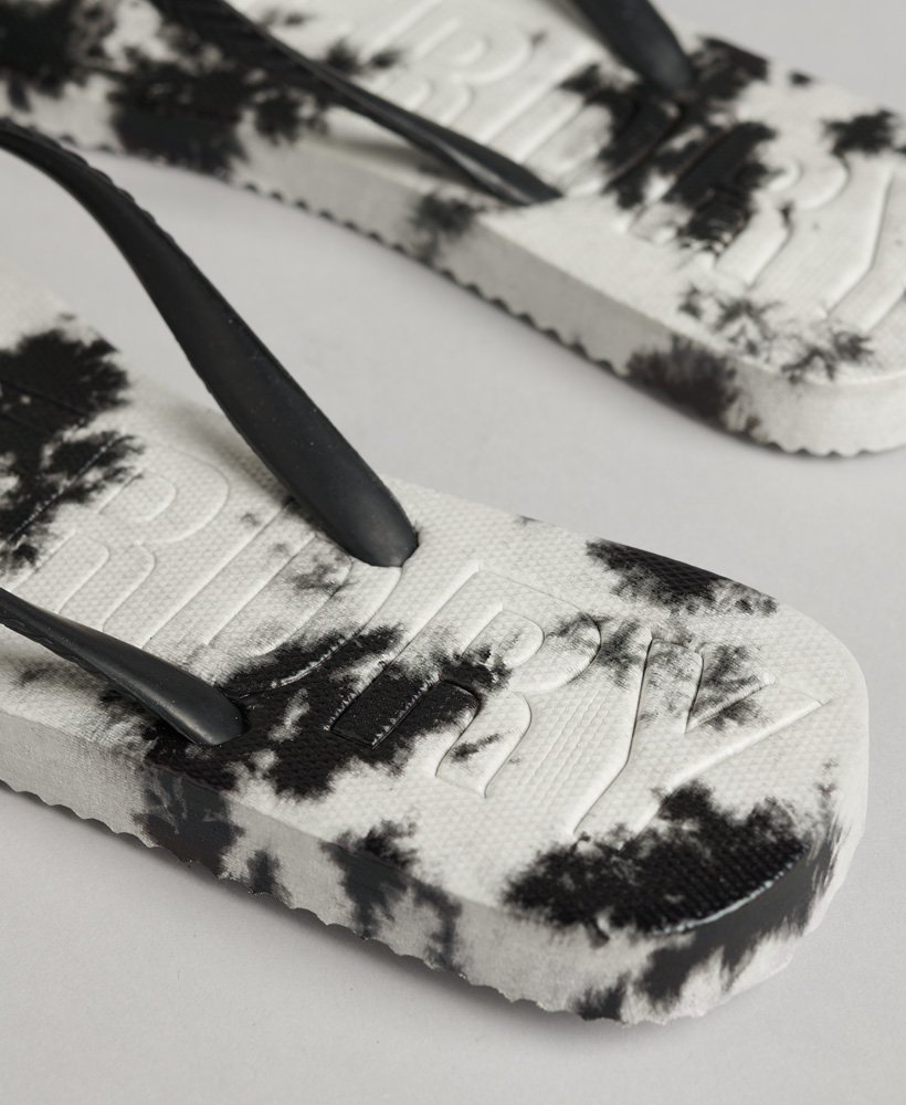 chinelo tie dye com estampa tie dye mono
