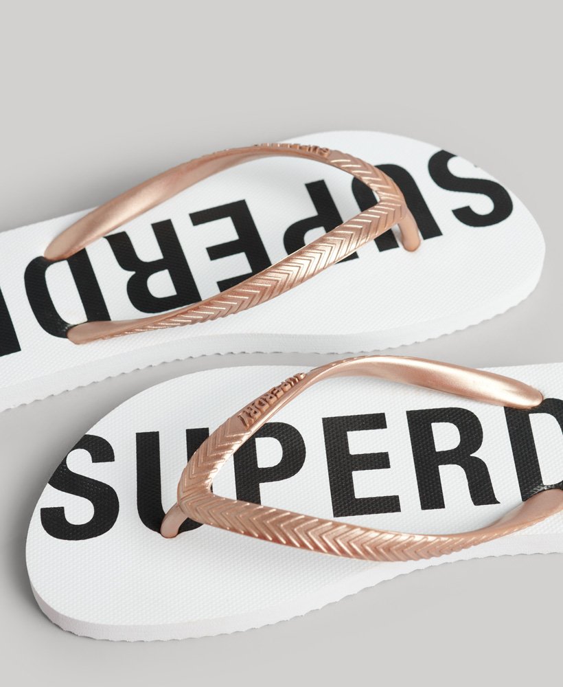 chinelo code core sport na cor rosa metálicoÓptico