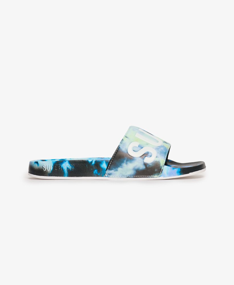 sanduíches veganos tie-dye multicoloridos
