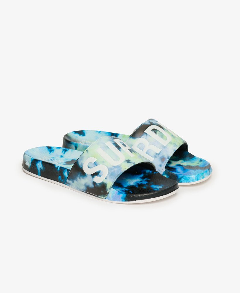 sanduíches veganos tie-dye multicoloridos