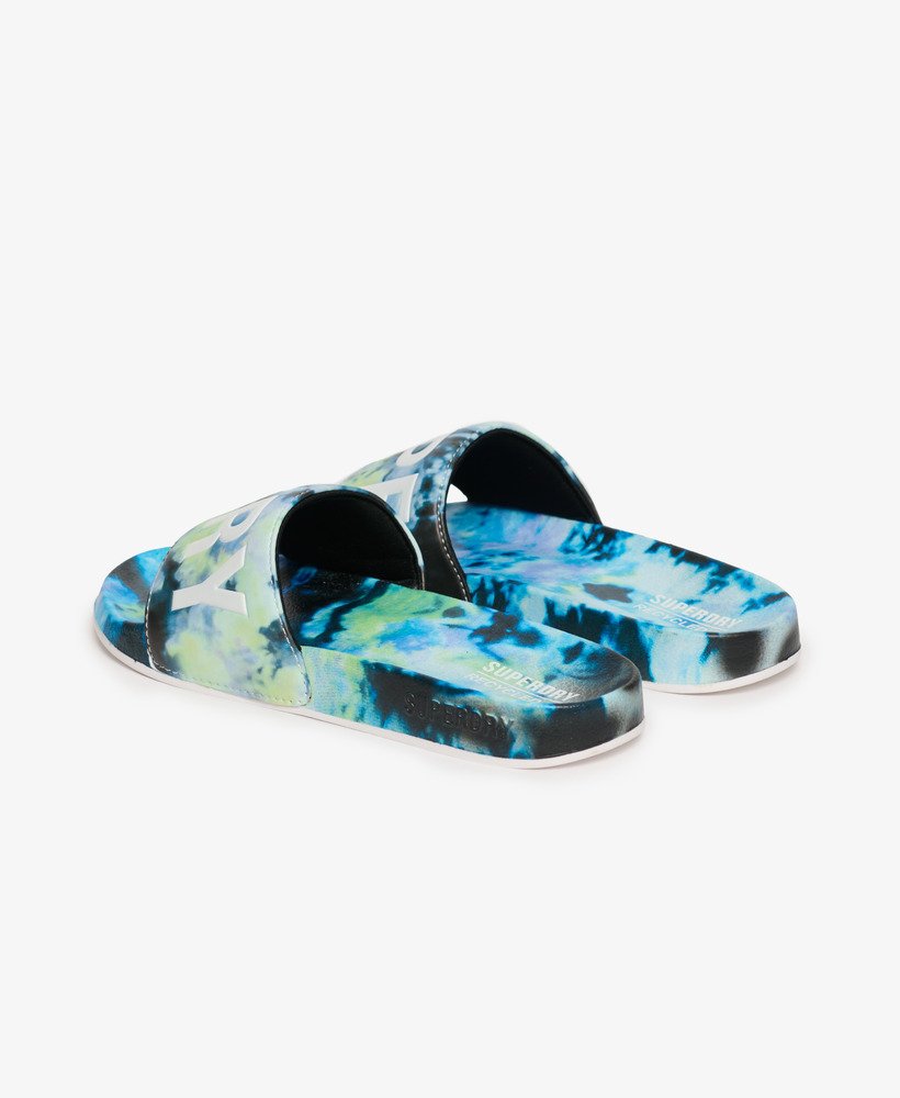 sanduíches veganos tie-dye multicoloridos