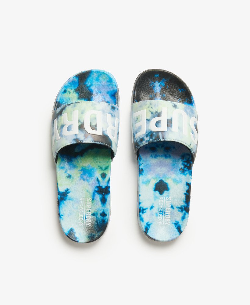 sanduíches veganos tie-dye multicoloridos
