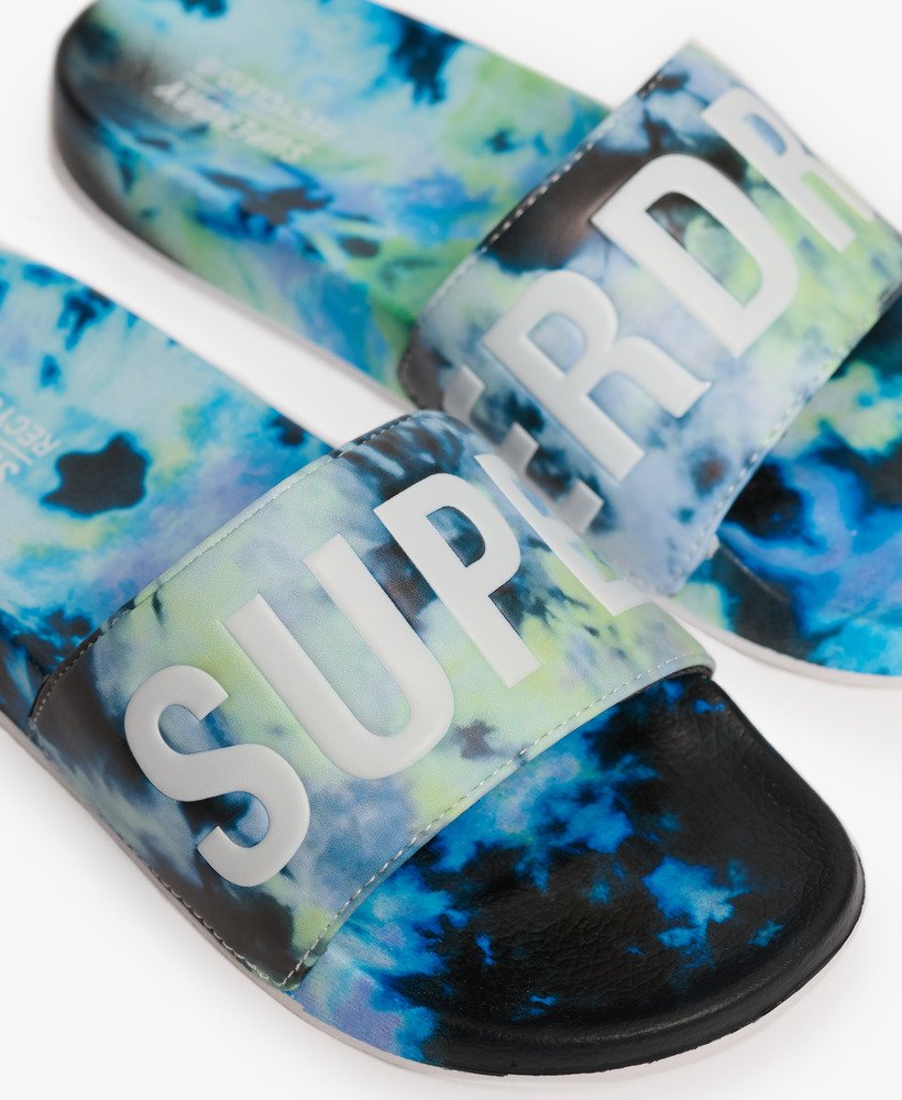 sanduíches veganos tie-dye multicoloridos