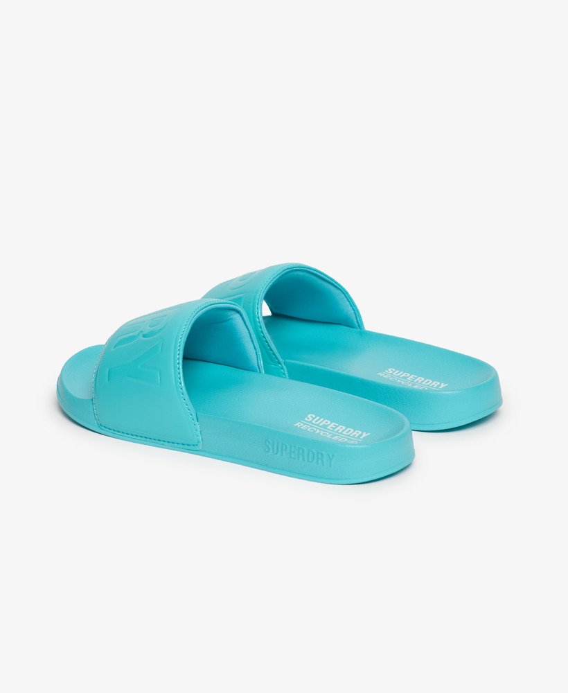 controles deslizantes para piscina code core na cor azul-turquesa