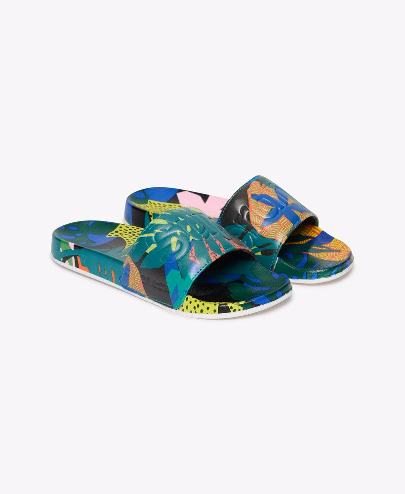 Chinelo de praia com estampa total