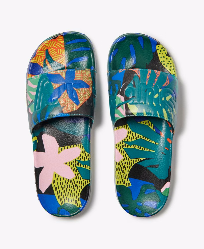Chinelo de praia com estampa total
