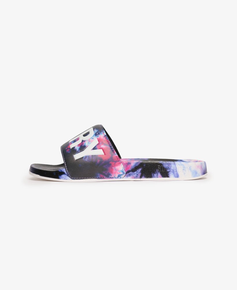 mini-sanduíches veganos tie-dye rosa.