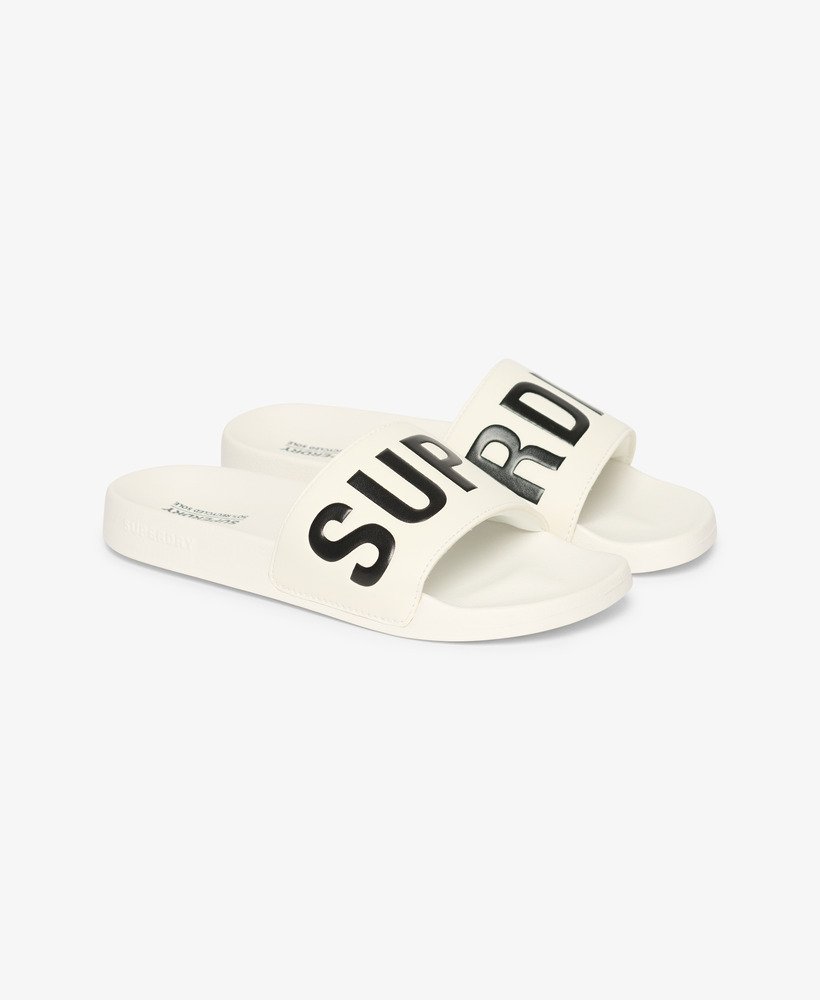 sliders de piscina vegan core na cor Ópticapreto