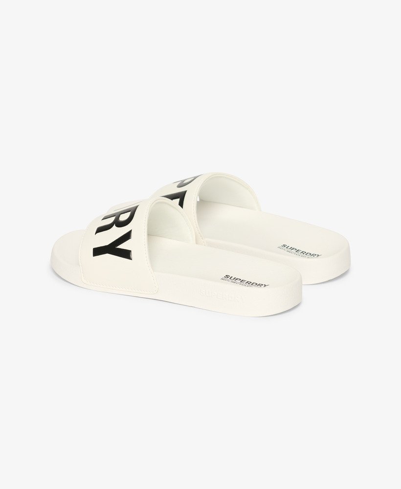 sliders de piscina vegan core na cor Ópticapreto