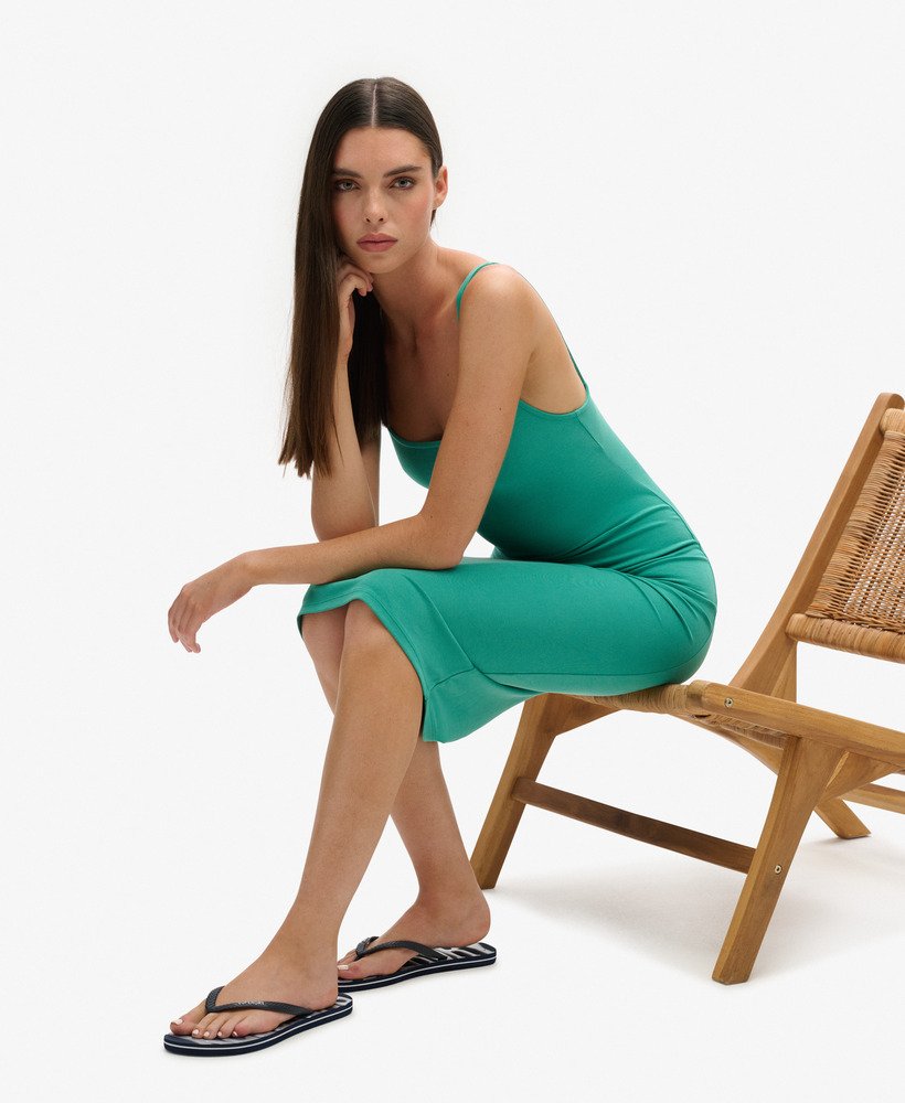 chinelo de dedo vegano vintage em azul marinhoprata
