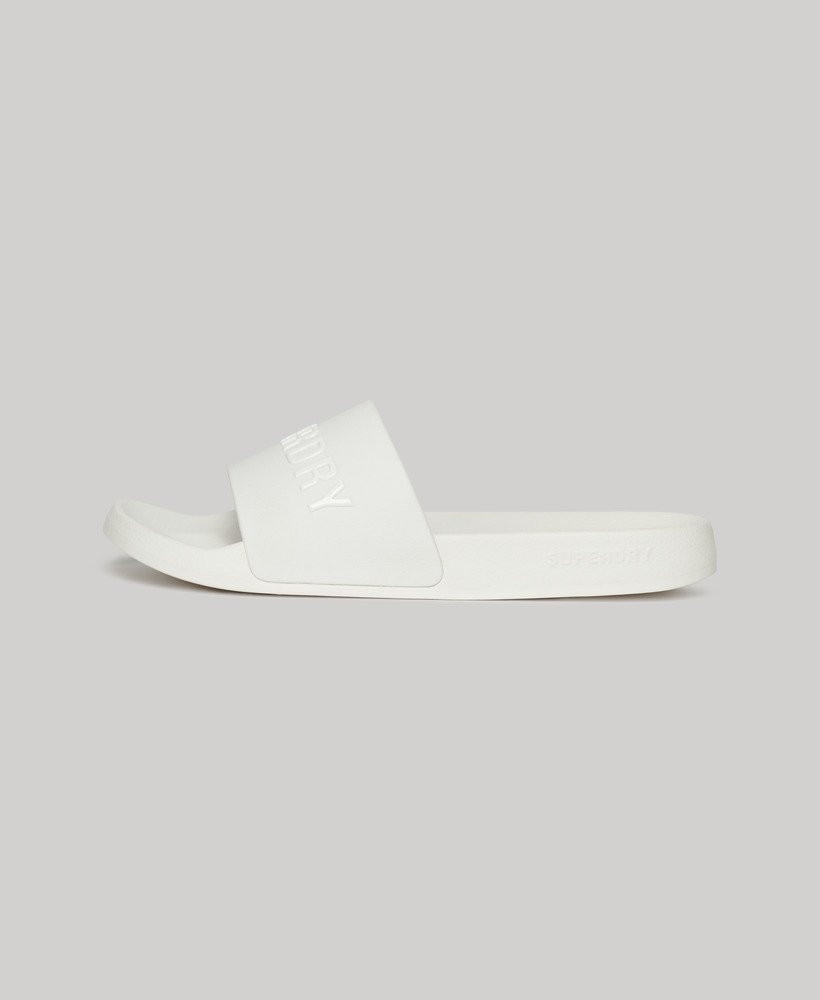 sliders de piscina com logotipo vegano em opticoptic
