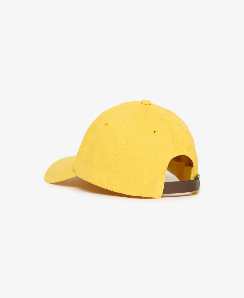 boné vintage bordado na cor amarelo primavera