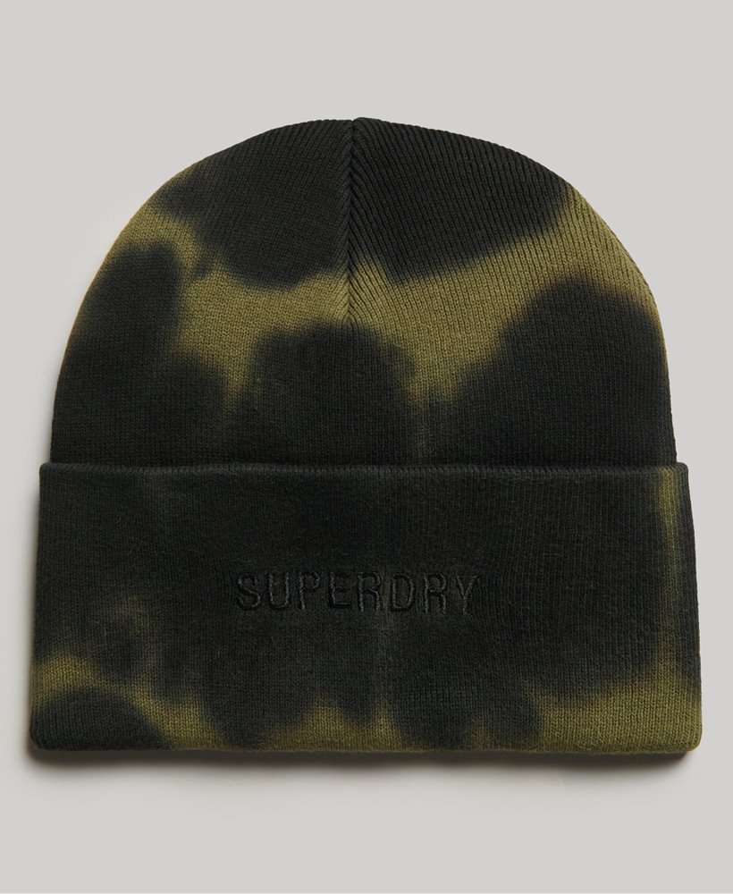 gorro tingido em pretocáqui