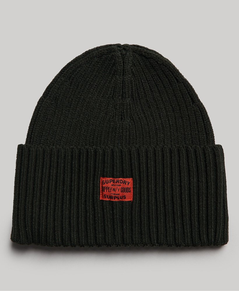 gorro de tricô rkwear na cor verde-oliva da surplus goods