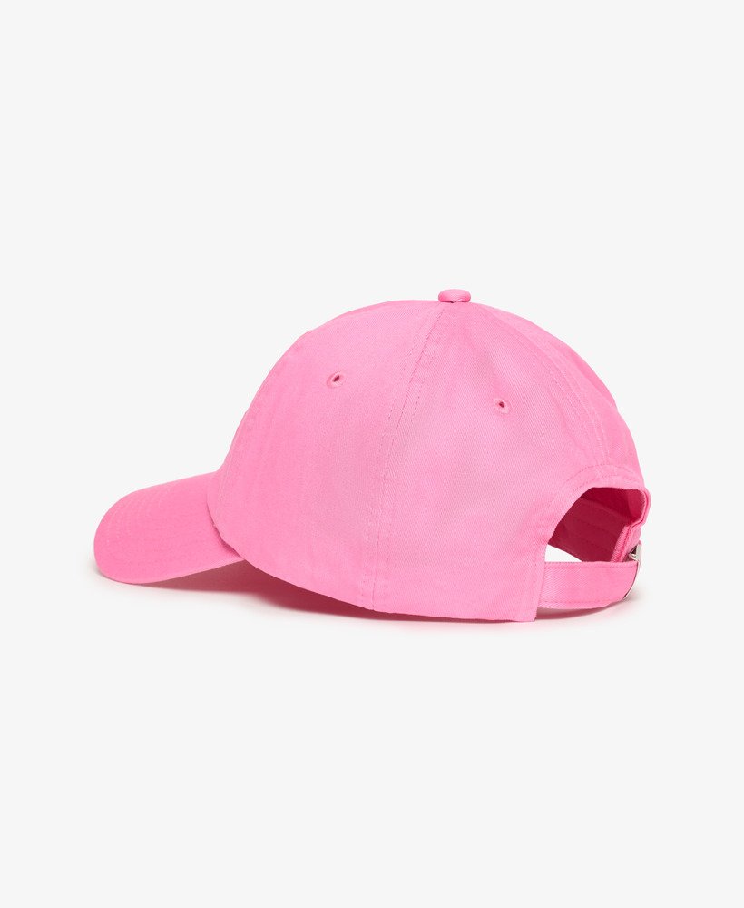boné de beisebol estilo esportivo na cor rosa sachê