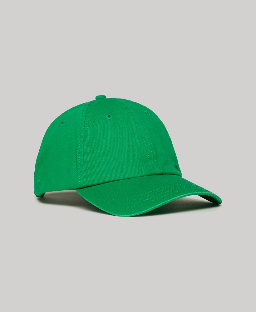 boné vintage bordado na cor verde drop kick