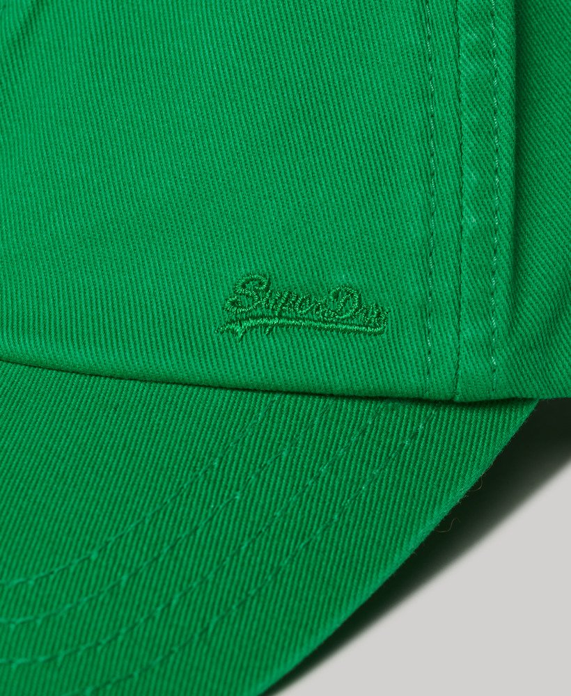 boné vintage bordado na cor verde drop kick