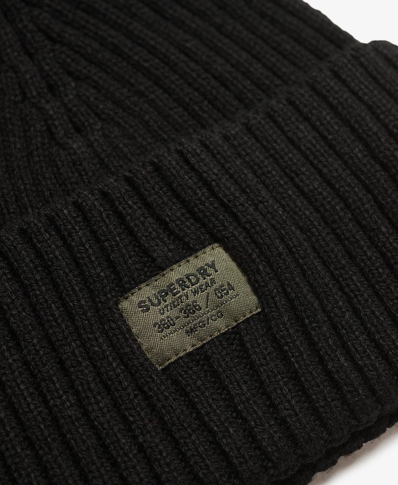 gorro de malha rkwear na cor preta