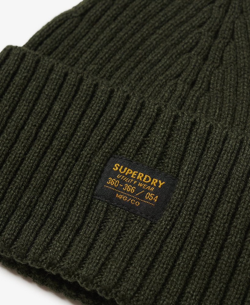 gorro de malha rkwear na cor verde-oliva da surplus goods