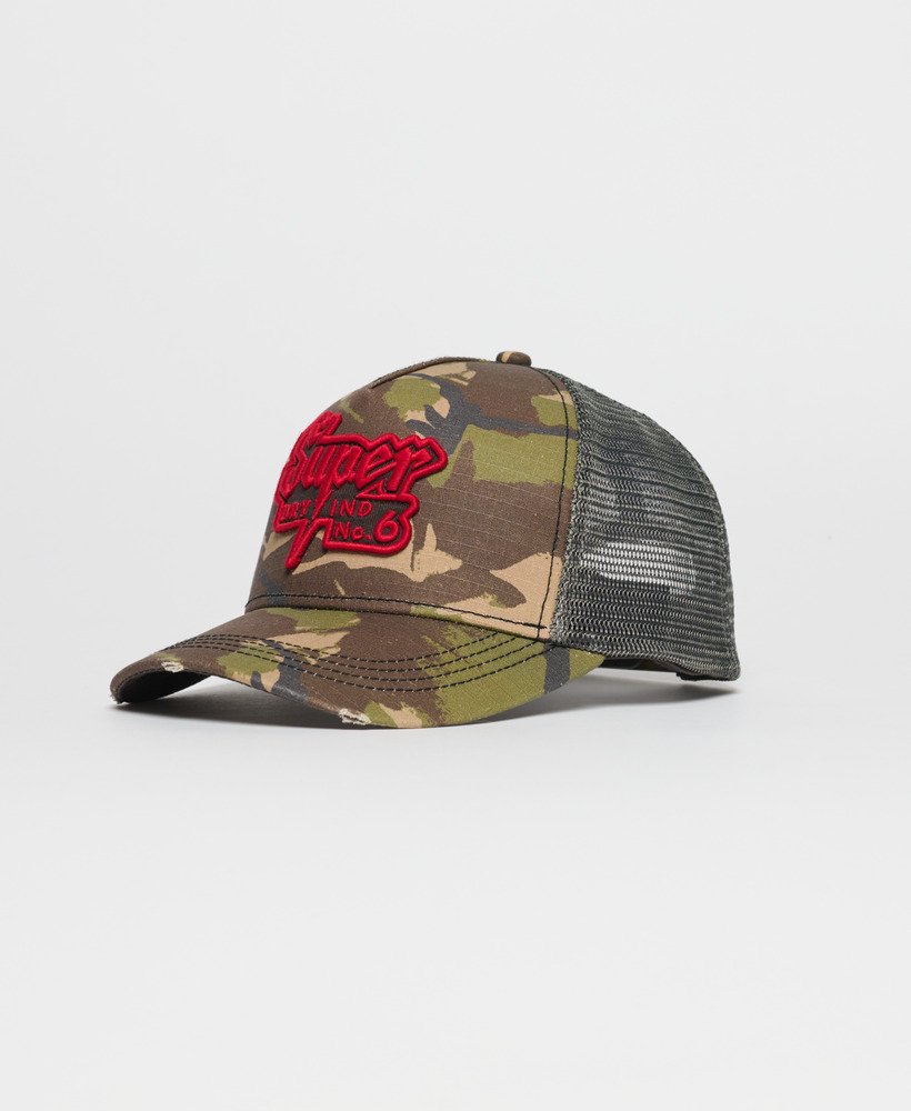 boné de caminhoneiro para estrada de terra em camuflagem para.