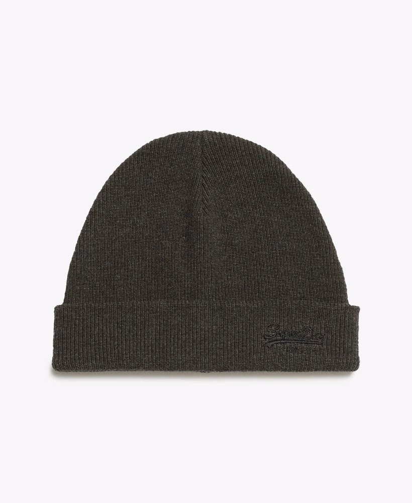 Gorro de malha com logo essencial