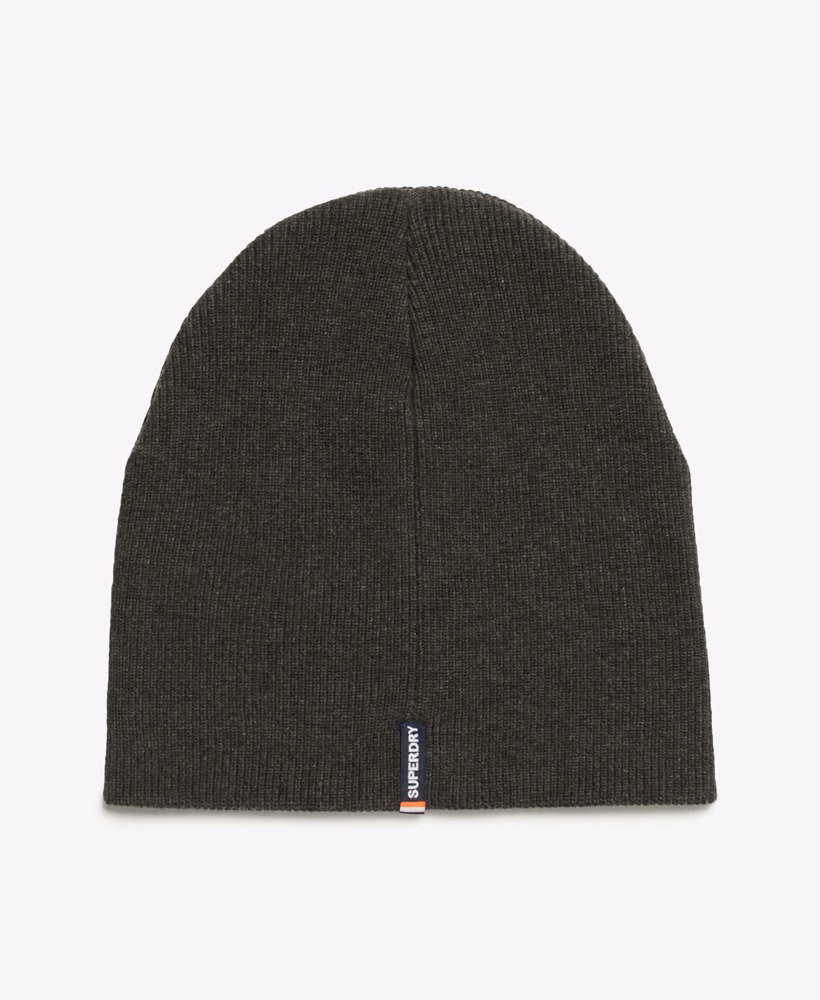 Gorro de malha com logo essencial