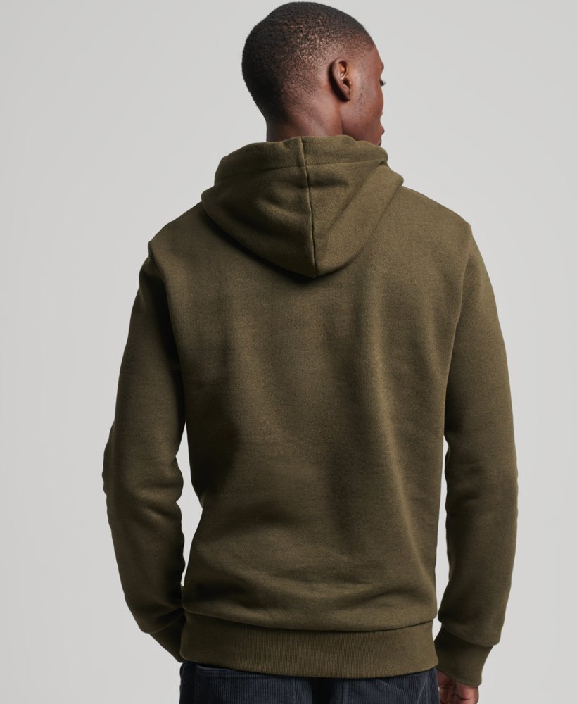 moletom com capuz vintage core logo great outdoors na cor cáqui grit de inverno