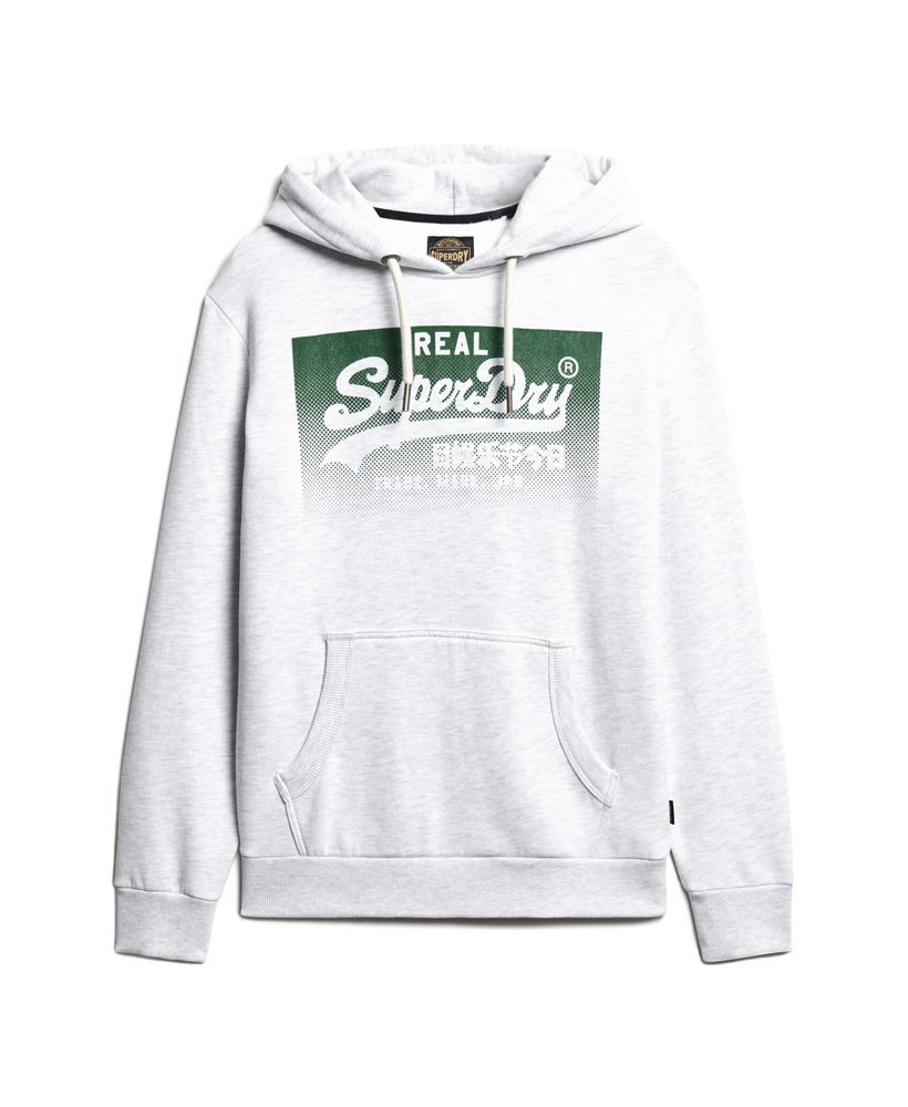 moletom com capuz vintage box gradient na cor ice marl