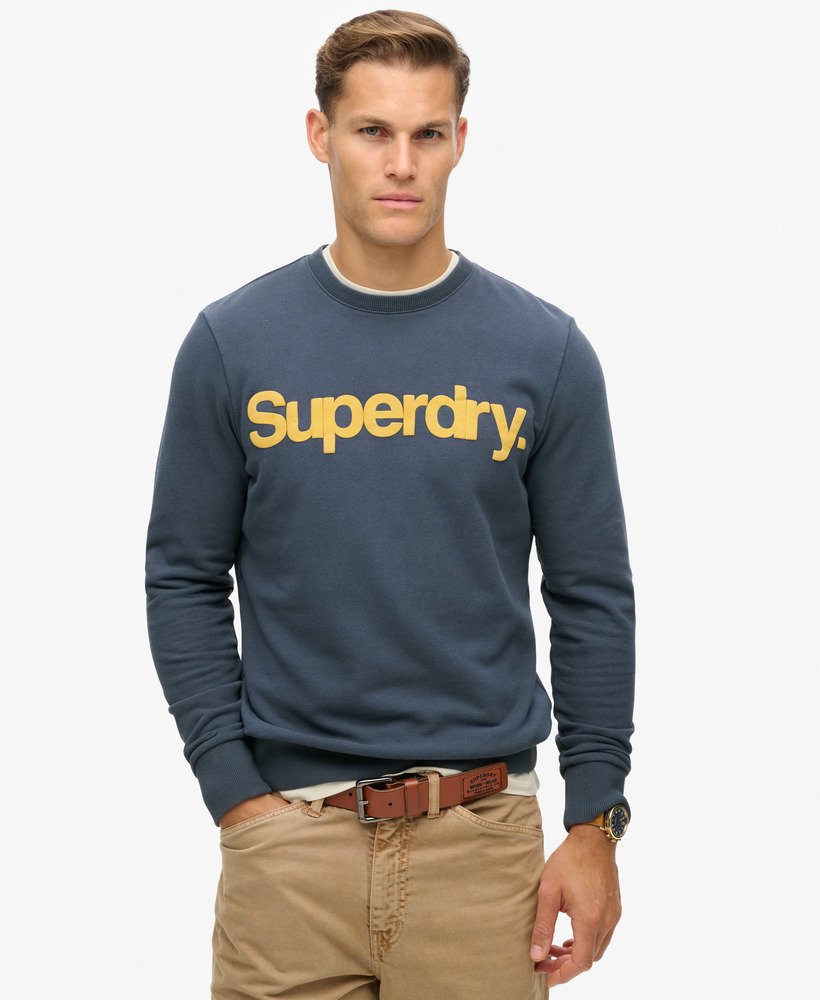 moletom classic core logo na cor lauren navy